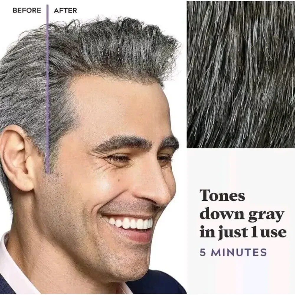 Just For Men Touch of Gray, Mens Hair Color Kit with Comb Applicator for Easy Ap